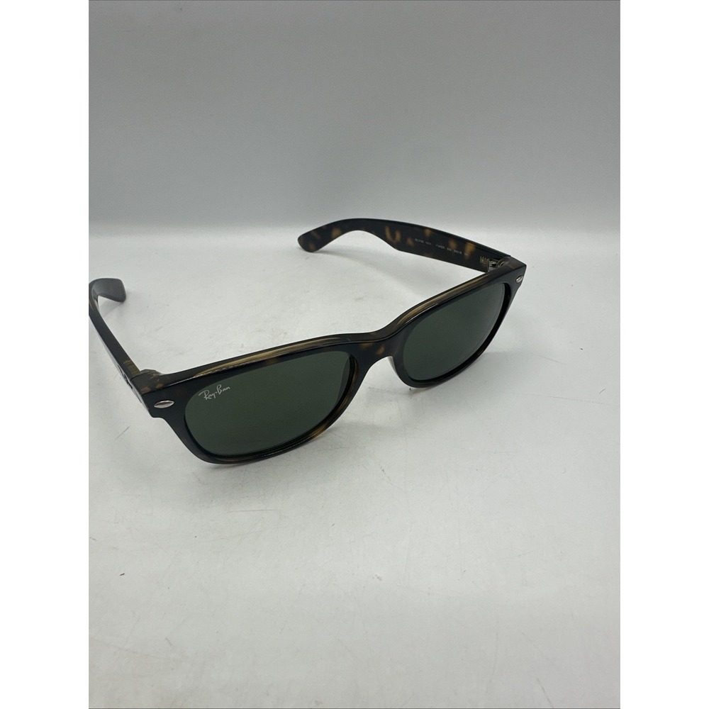Ray-Ban Sunglasses RB2132 New Wayfarer 902/58 55-18 145 3P Polarized Green Lense